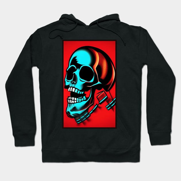 Human Skull, Human Skull 2023 Design Hoodie by hasanclgn